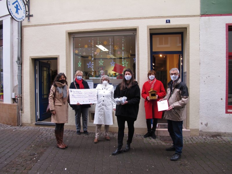 Spendenübergabe an den Kinderschutzbund Bad Kreuznach 
